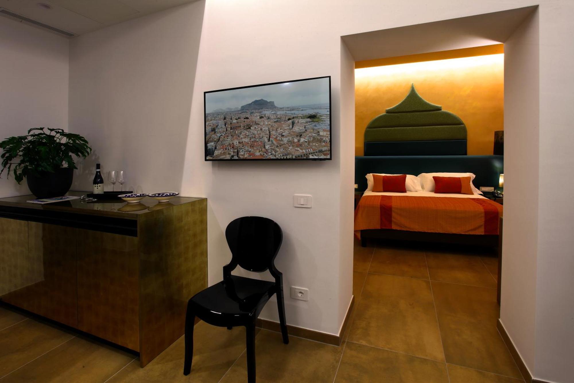 Hotel Palazzo Cartari Palermo Habitación foto